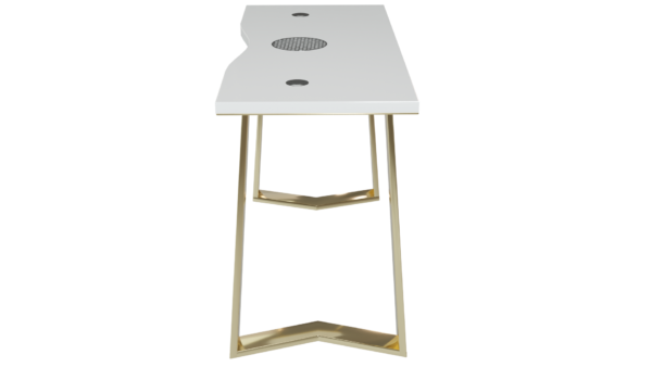 Manicure tafel Art Deco Goud - Afbeelding 6