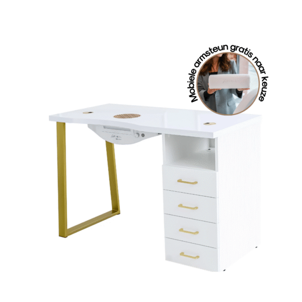 Manicure tafel Prime Goud