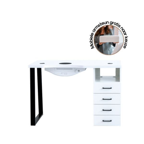 Manicure tafel Frame Zwart