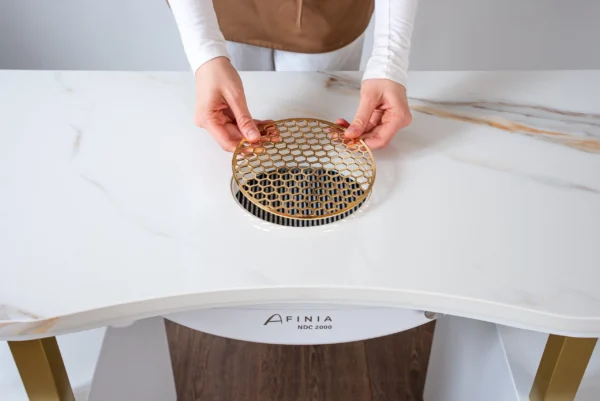 Manicure tafel Calacatta - Afbeelding 4