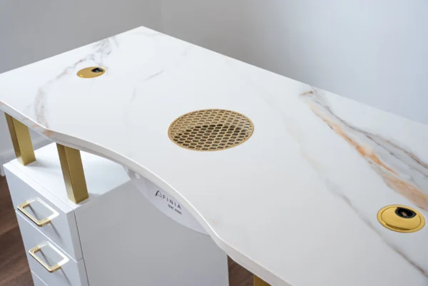 Manicure tafel Calacatta - Afbeelding 5